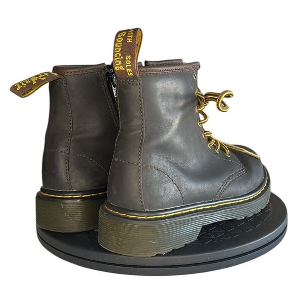 ***SOLD*** Dr. Martens 1460 Leather Lace-Up Cushioned Ankle Combat Boot Size 1 - Picture 5 of 6